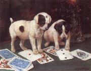 George Rowlandson Poker oil